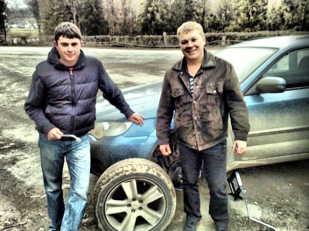 Камінь, що потрапив у гальмівну колодку. 1