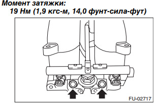 Регулювання клапанів EJ253 зняття клапанних кришок 5