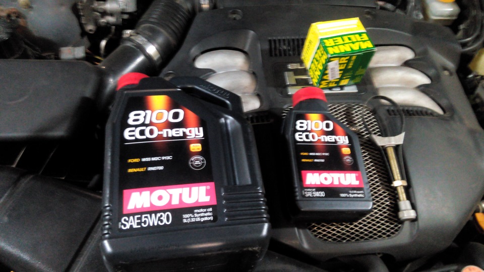 Зміна мастила на Motul 1