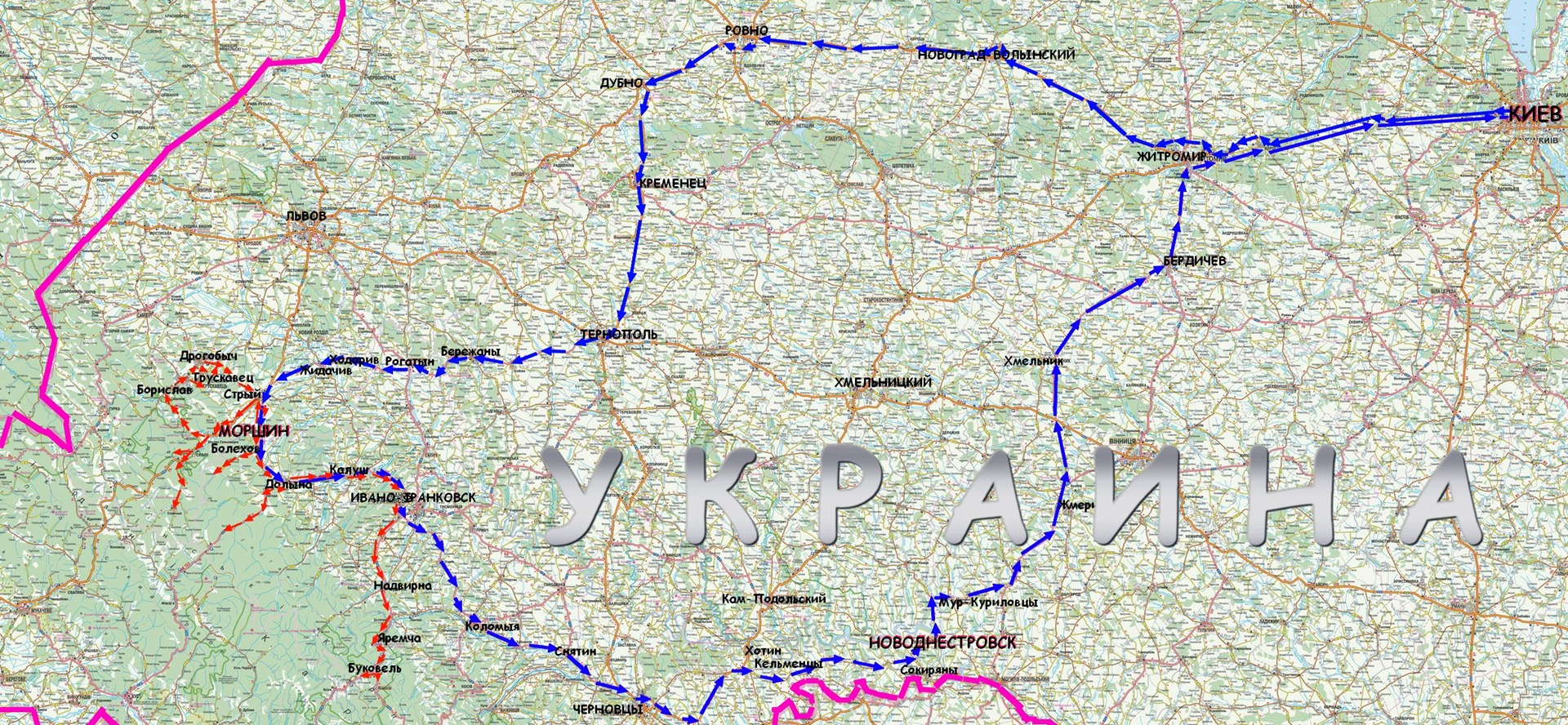 Подорож по західній Україні 1