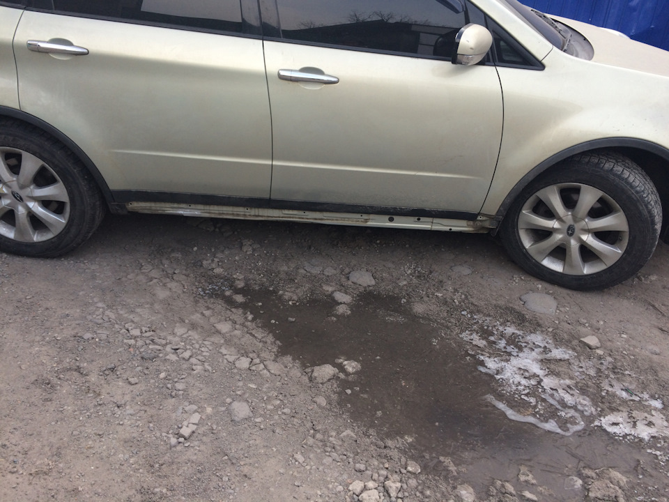 Задувка порогів 4