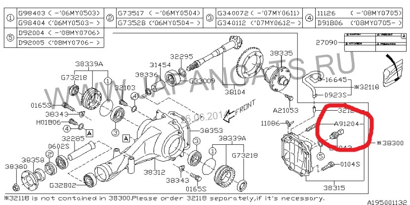 Rear Diff Temp 1