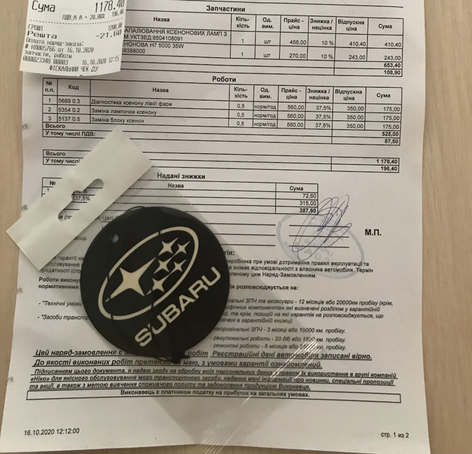 Поїздка до Львова та ремонт ксенону 1