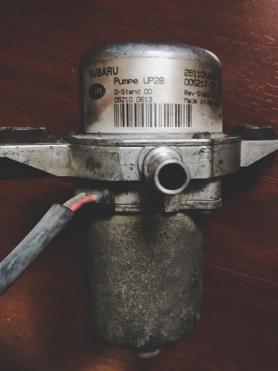 Спроба оживити вакуумний насос / усунення підсмоктування повітря 4