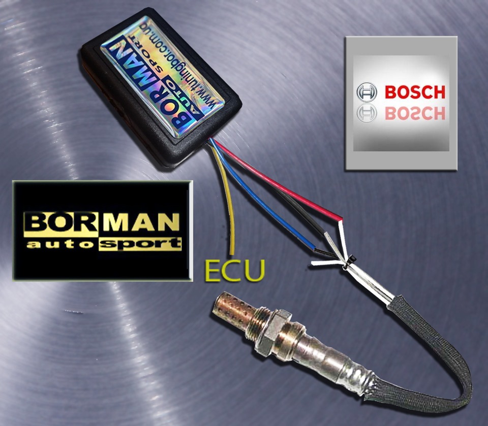 Як встановити ЕКСС на BOSCH (БОШ) датчик кисню 4 дроти (pin) 2