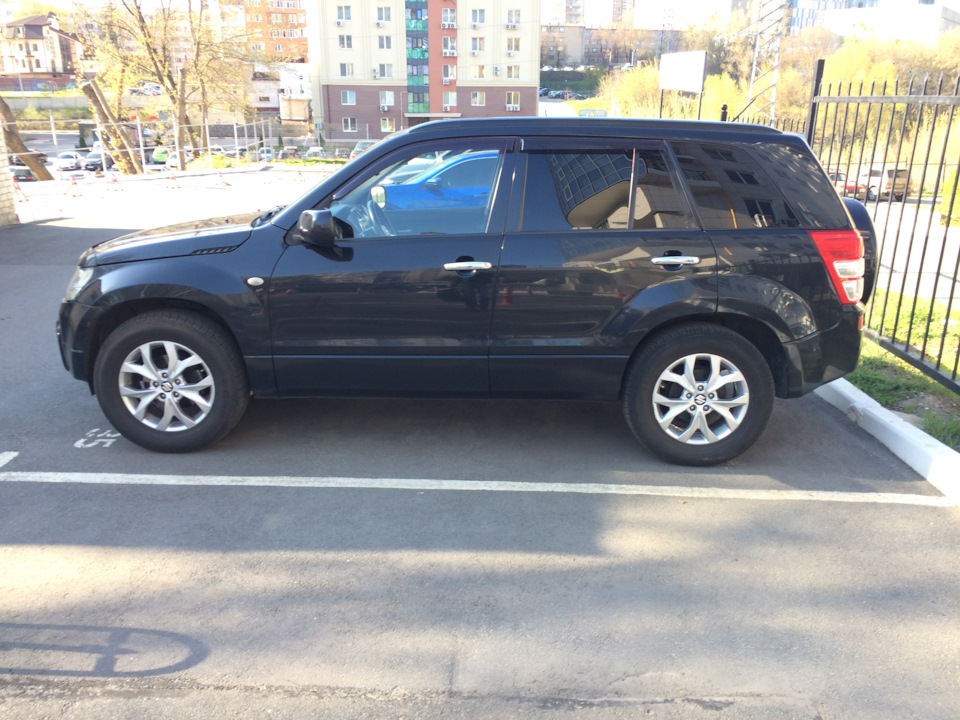 Встановлення ремкомплекту задніх арок, зміна літньої гуми на 235/65r17 3