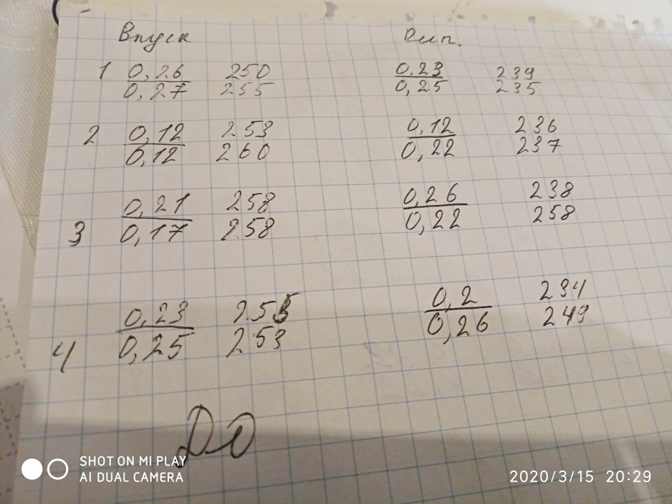 Регулювання клапанів, початок, Частина 1 1