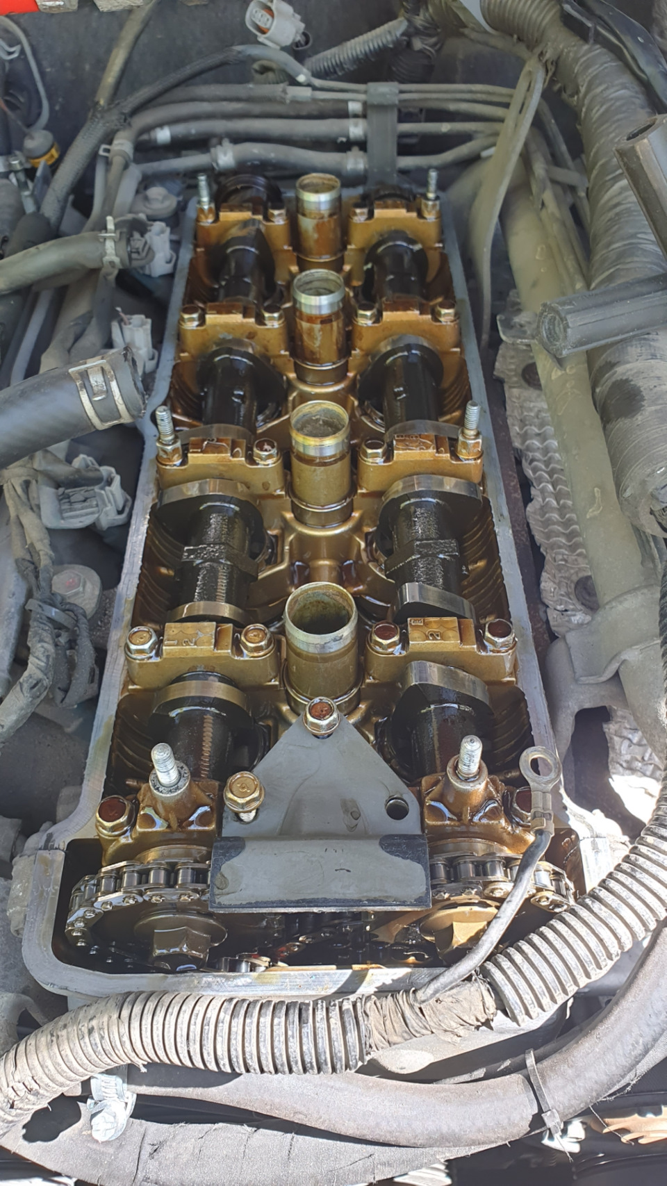 Заміна прокладки кришки ГРМ та заспокоювача 2