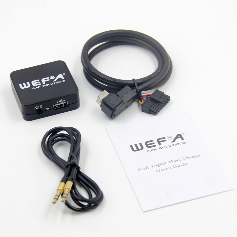 Магнітол Clarion + USB адаптер Wefa tech WF-605 - тернистий шлях