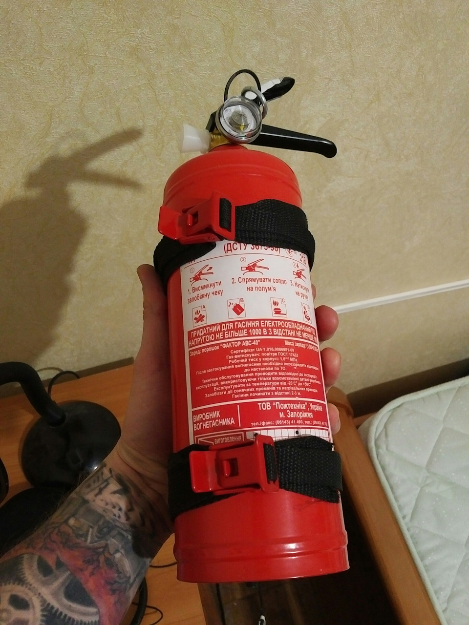 Кріплення вогнегасника від Vag 4