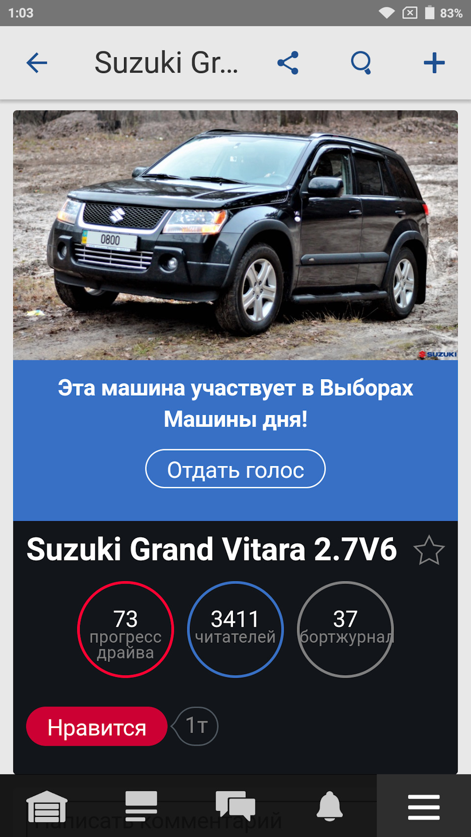 Ми на виборах Машини дня. 1