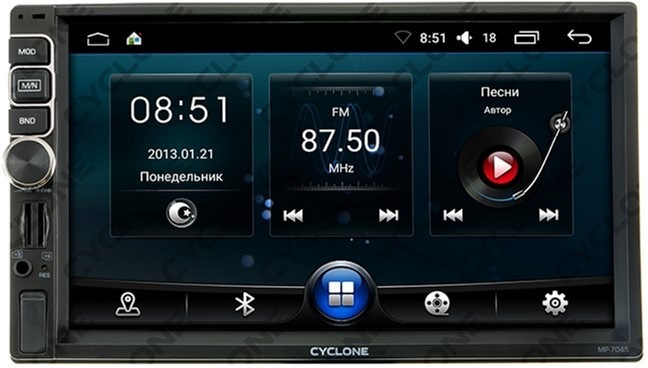Автомагнітола CYCLONE MP-7045 2