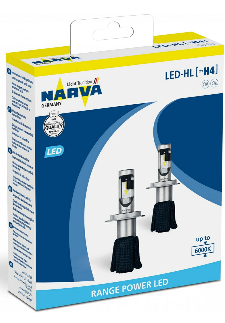 Лампи LED Narva Range Power H4 4