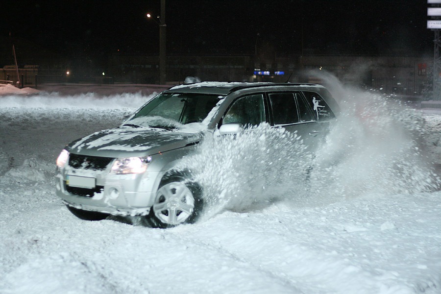 Снігові гонки): Grand Vitara vs Winter 2009 5