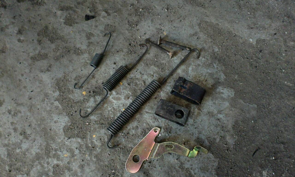 Перебрані задні гальма 3