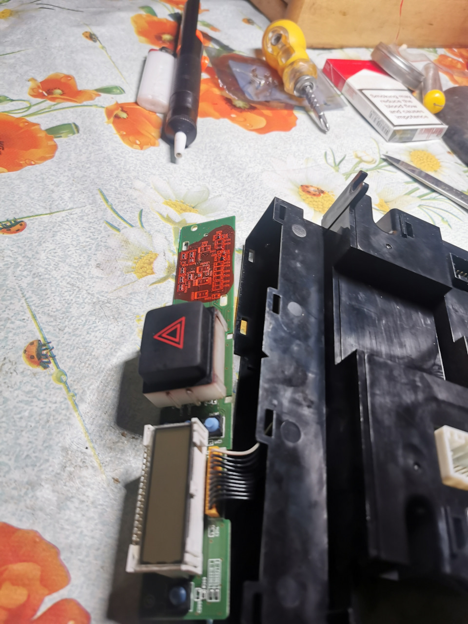 Підсвічування ручок клімату частина 2 3