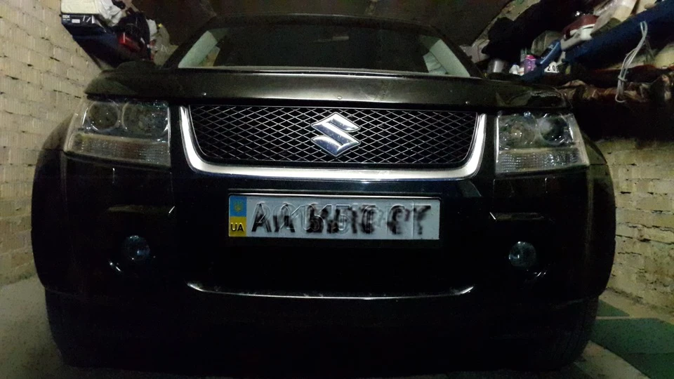 Встановлення переднього захисту бампера (на практиці))