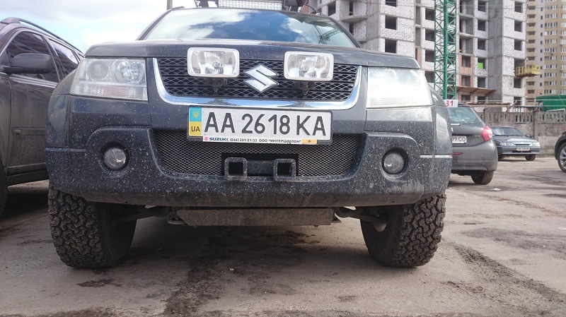 Зняв губу під переднім бампером 3