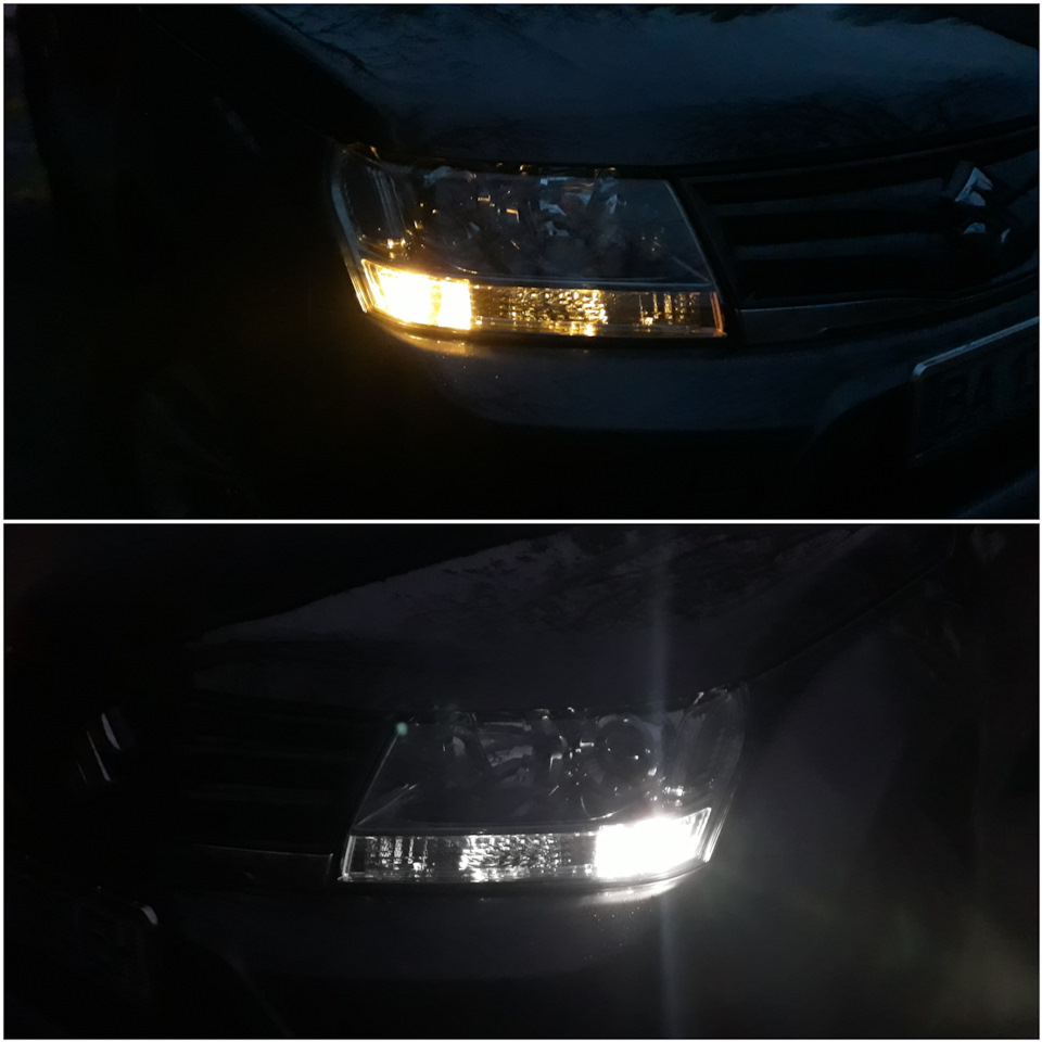 Заміна лампочок у габаритах на LED! 2