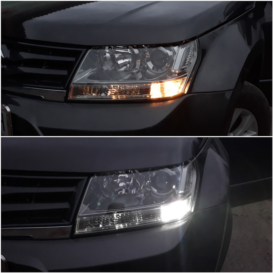 Заміна лампочок у габаритах на LED! 1