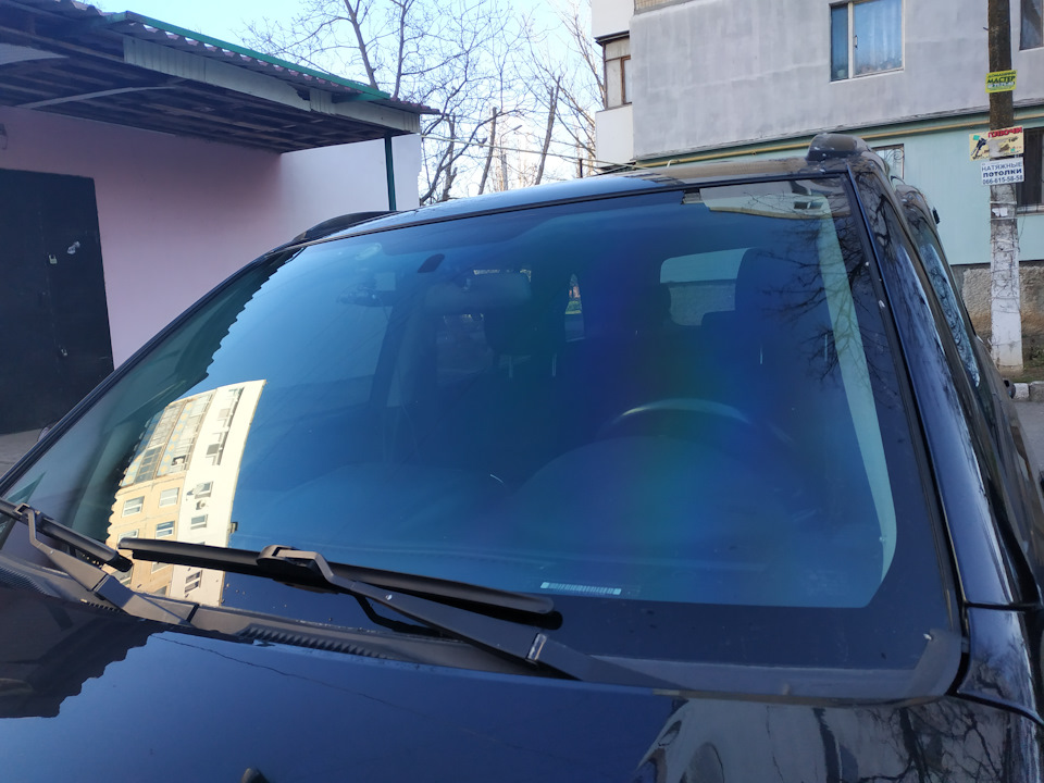Тонування передніх вікон + атермалка на лобове 5