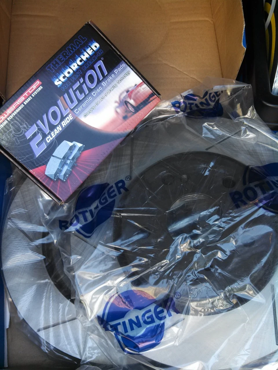 Front brakes upgrade kit