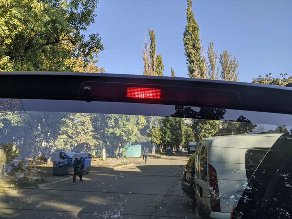Заміна ламп у верхньому стопі. 1