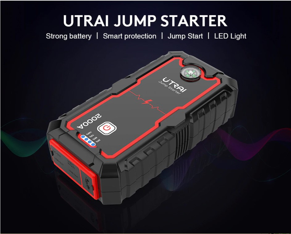 Коли сів акумулятор... А навколо - нікого. UTRAI Jump Starter 1