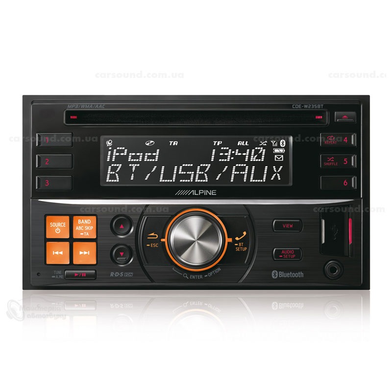 Замовив Alpine CDE-W235BT 1