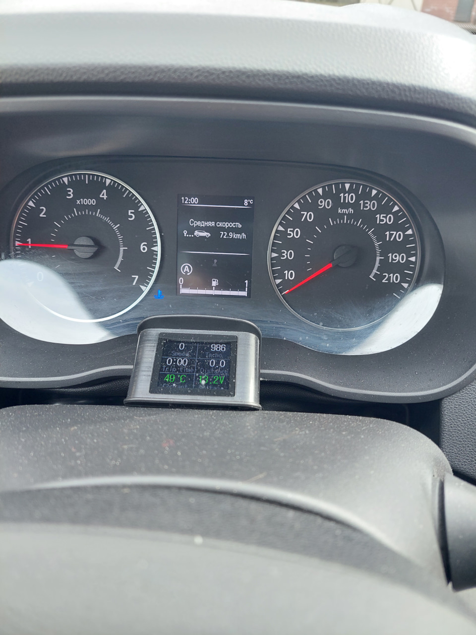 Витрата Suzuki Ignis (2G) трасою 2