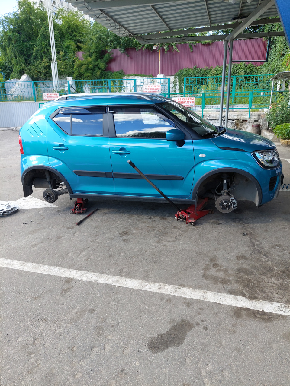 Встановлення литих дисків на Suzuki Ignis (2G) 2