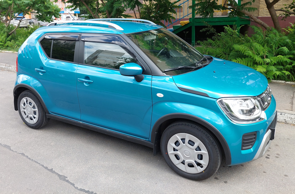 Встановлення рейлінгів на Suzuki Ignis (2G) 1