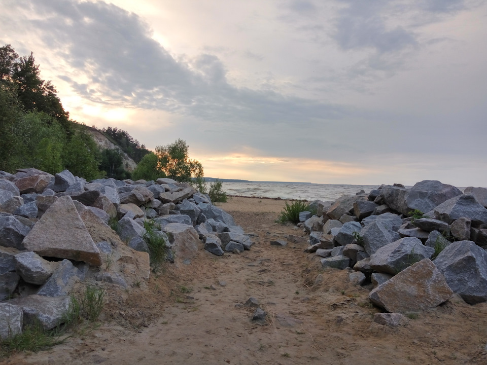 Пляж у Нових Перівцях 4