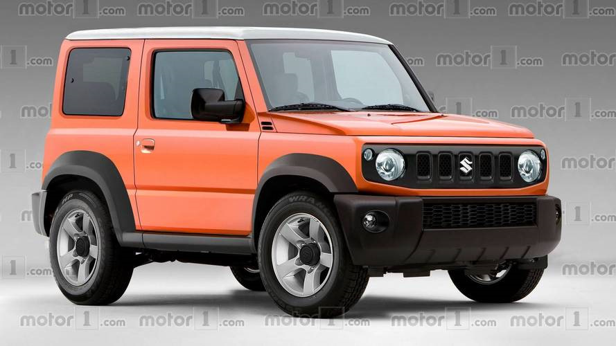 Рендер Suzuki Jimny четвертого покоління від Motor1.com 1
