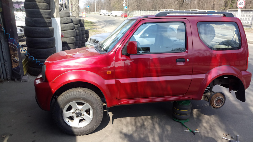 Переобуваємося в 215/75R15 АТшку 2