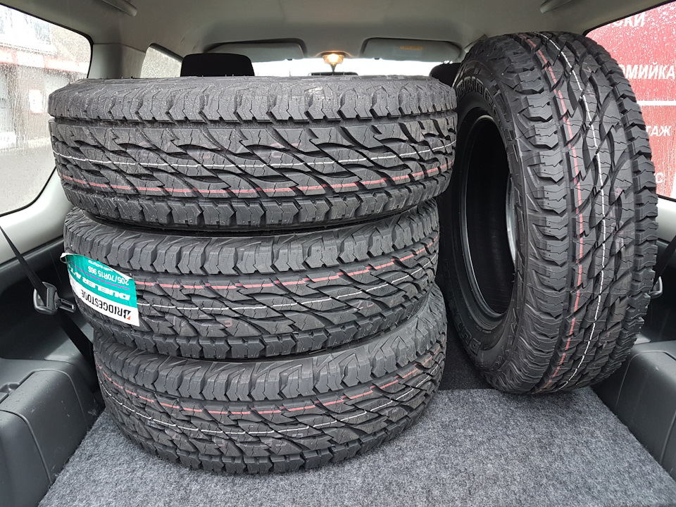 Нова гума Bridgestone Dueler AT 1