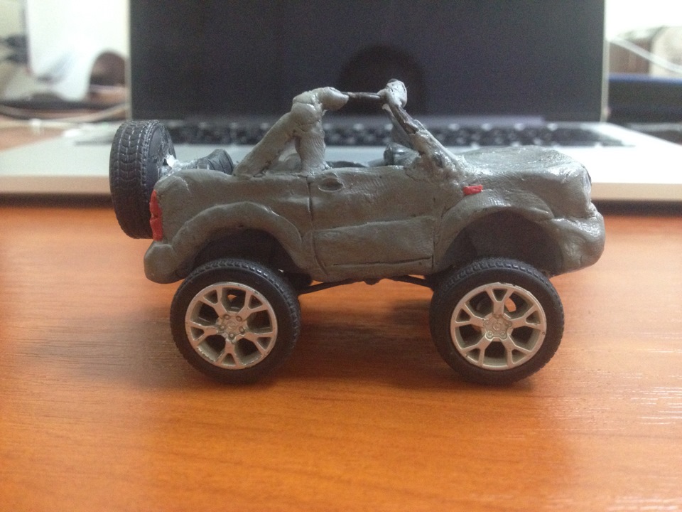 Jimny Cabrio в масштабі 2