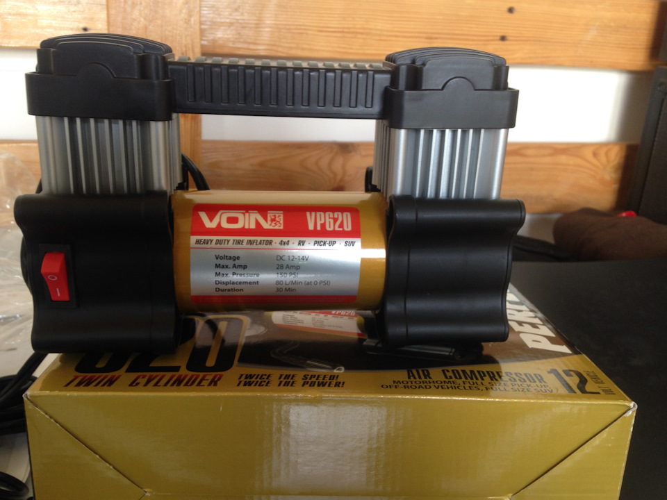 Компресор Voin vp 620 в Suzuki Jimny 3