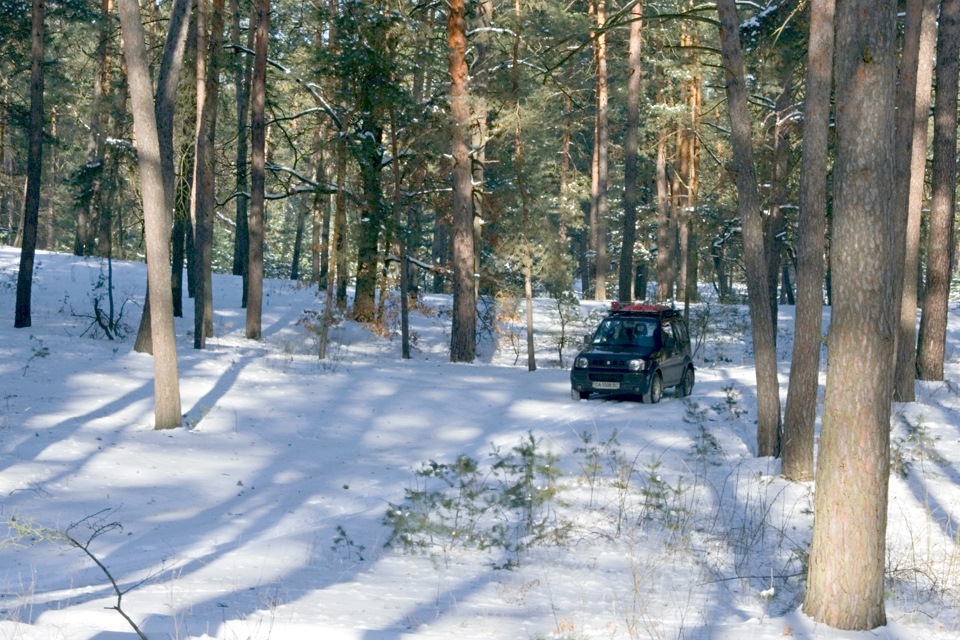 Чорна_Куриця на білій лижні або JIMNY у пошуках зими. 2