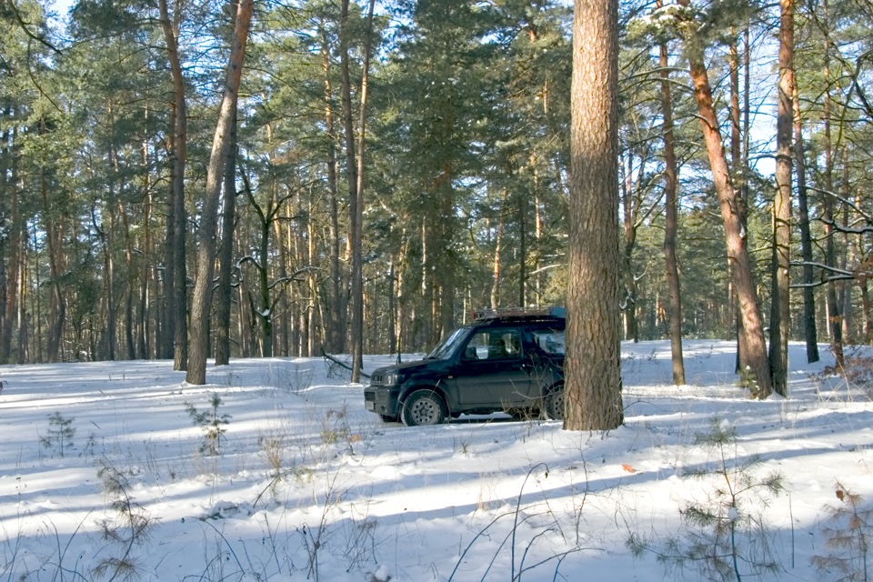 Чорна_Куриця на білій лижні або JIMNY у пошуках зими. 4