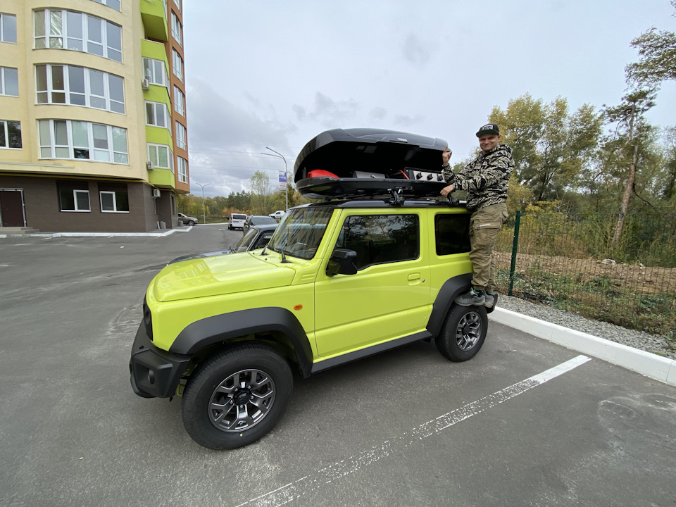 Ночівка в Jimny і місткість багажника :) 3