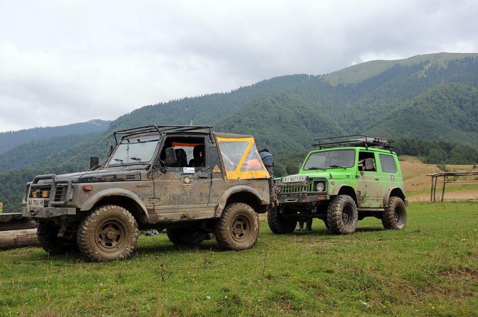 У серпні були в Карпатах. 1