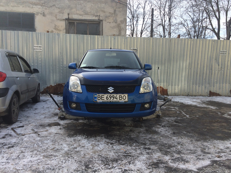 Заміна передніх коліс 3