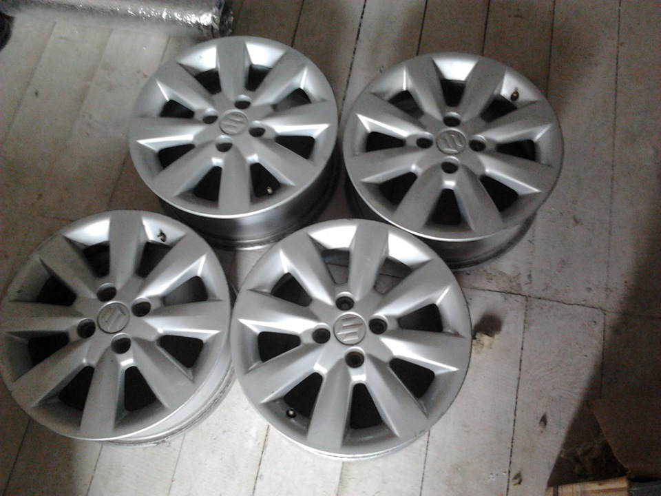 Диски Suzuki Swift R15x6J літо 2
