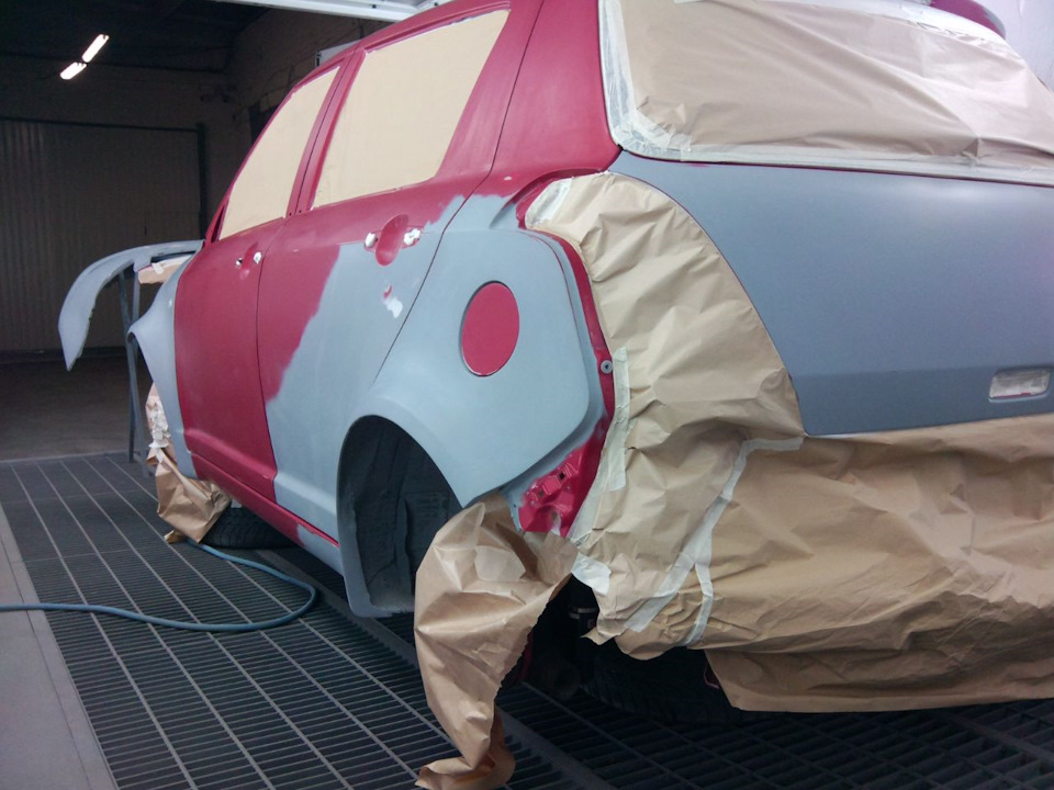 Фарбування в candy red 13 шарів))) автоСтудія carbuilding 3
