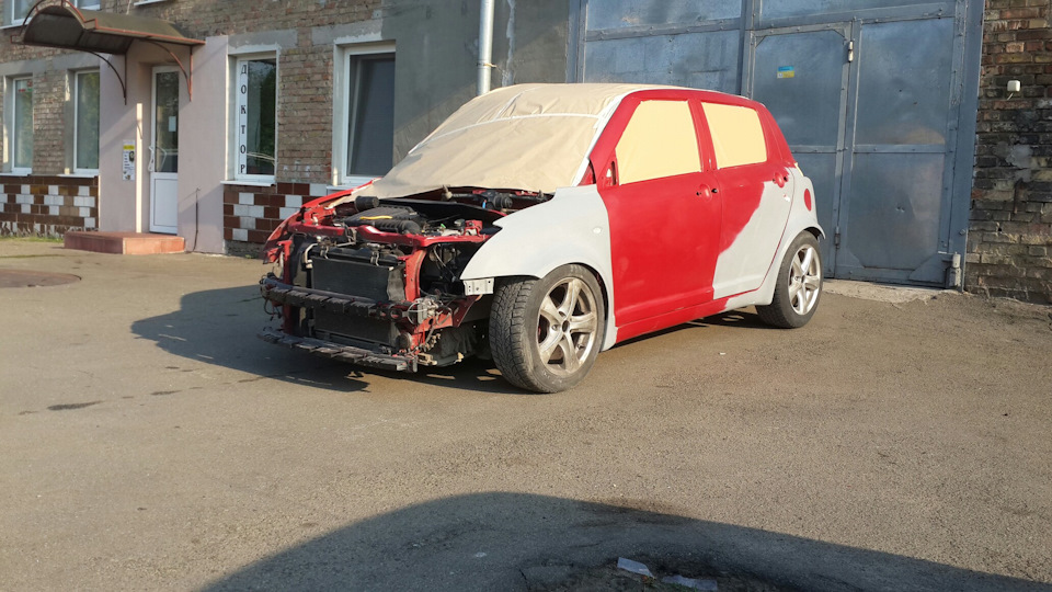Фарбування в candy red 13 шарів))) автоСтудія carbuilding 1