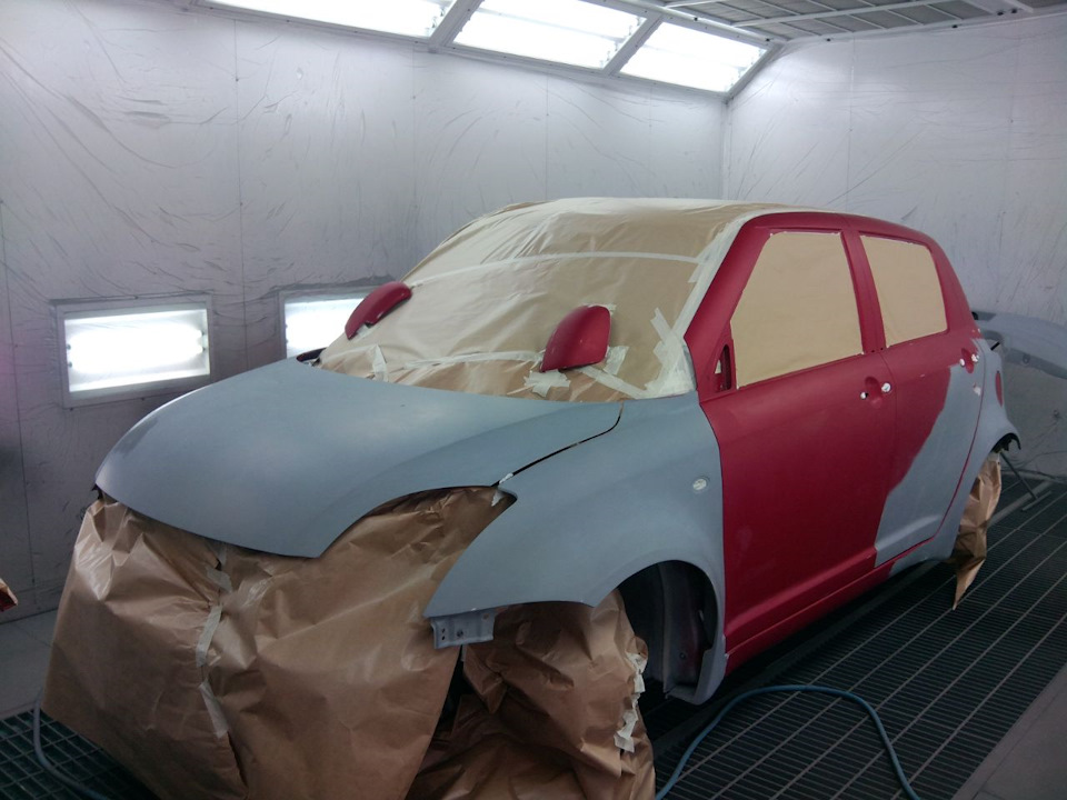 Фарбування в candy red 13 шарів))) автоСтудія carbuilding 2
