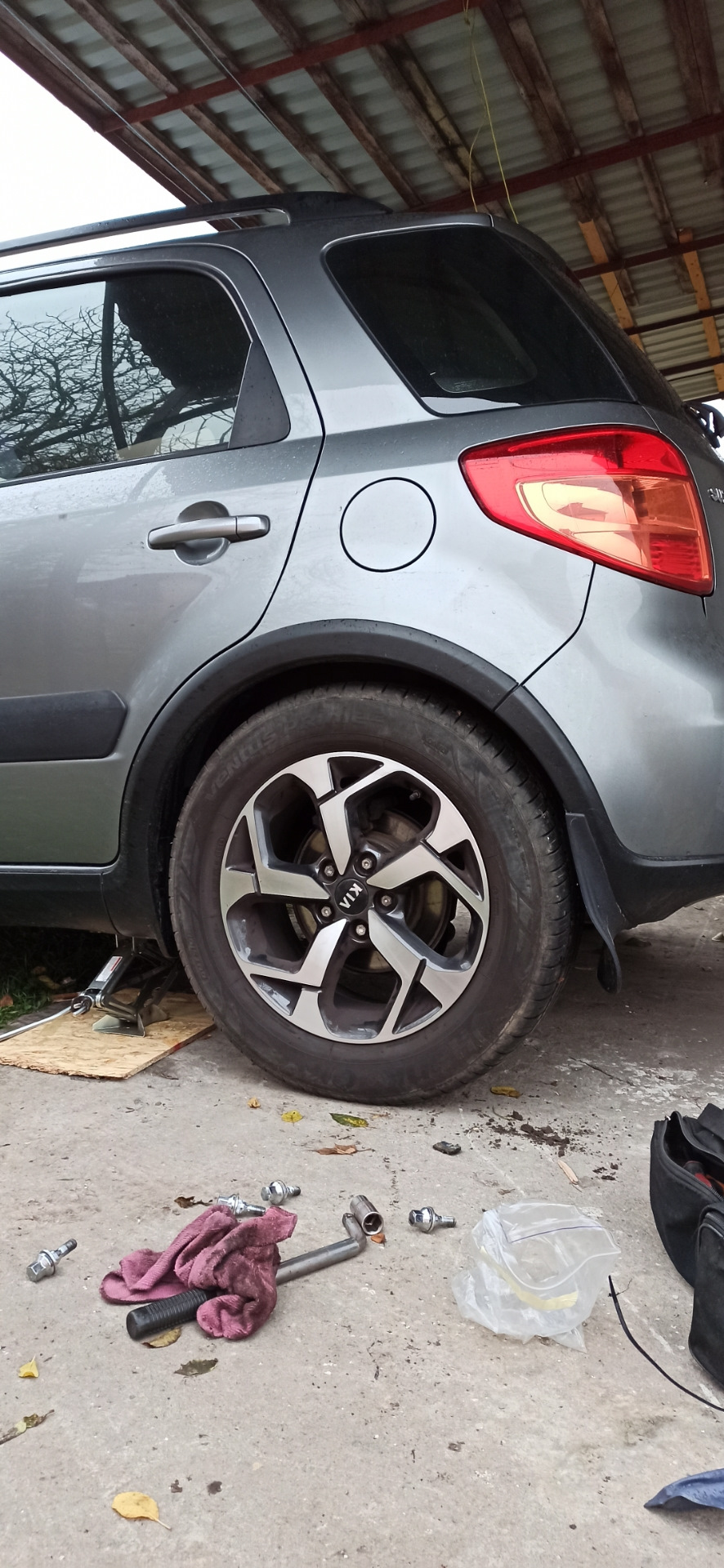 17 225 60 резина со Sportage 1