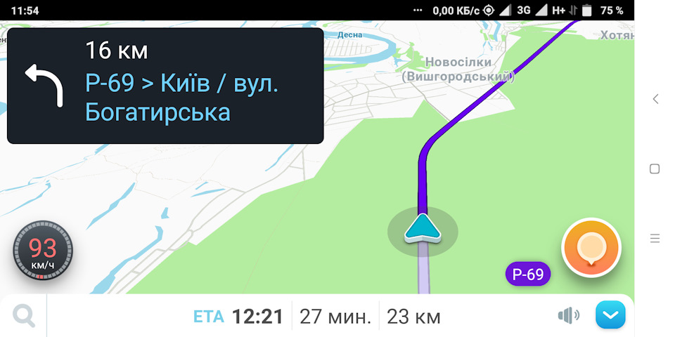 Точність показання спідометра 2