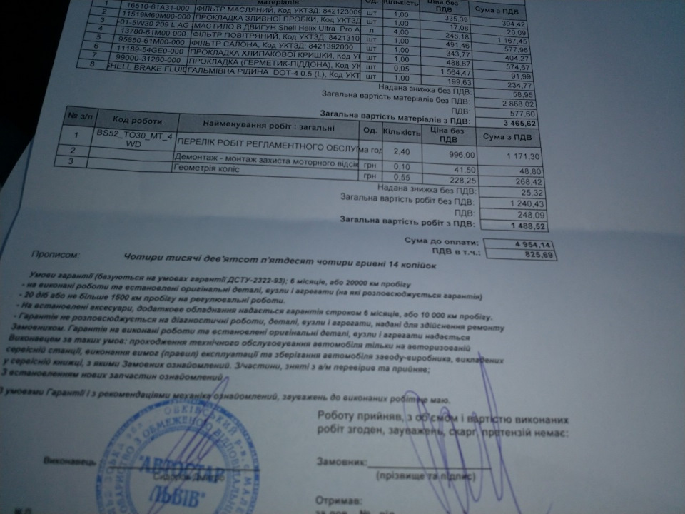ТО 2 АБО 20 ТИС. ПРОБІГУ І ТРЕТЄ ГАРАНТІЙНЕ ЗВЕРНЕННЯ SX4 (НЕЗРОЗУМІЛА ЗАМІНА ПРОКЛАДКИ) 1